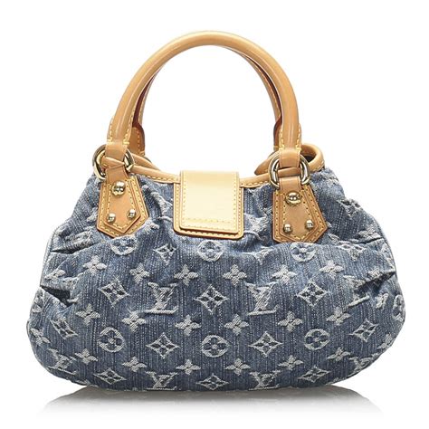 denim vintage louis vuitton bag